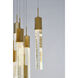 Canada 41 Light 35.4 inch Gold Chandelier Ceiling Light